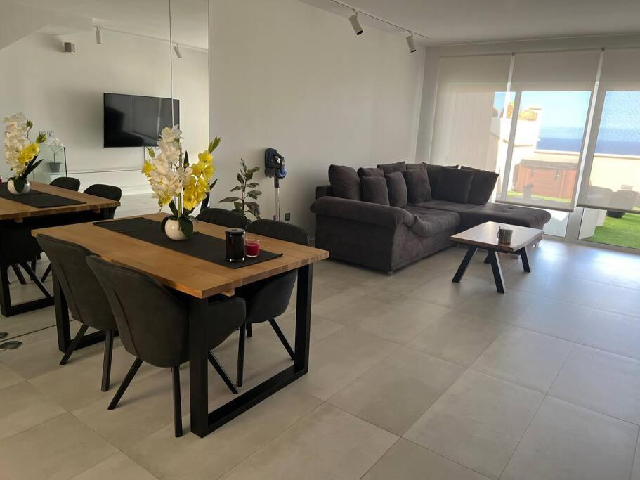 סנטה קרוז דה טנריף Casa Adosada De Lujo Con Piscina Y Vistas Al Mar מראה חיצוני תמונה